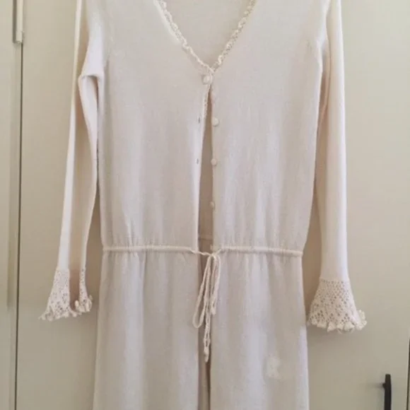✨Host Pick✨ L'EST ROSE 100% Wool Long Cardigan Size M - Picture 3 of 6